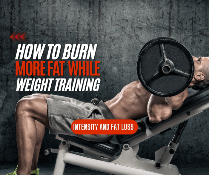 Weight Training To Burn Fat