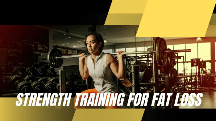 Fat Loss With Weight Training